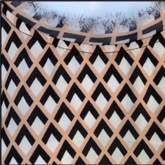 Who What Wear Top Blouse Sheer Fringe 
Size XXL - Picture 5 of 11